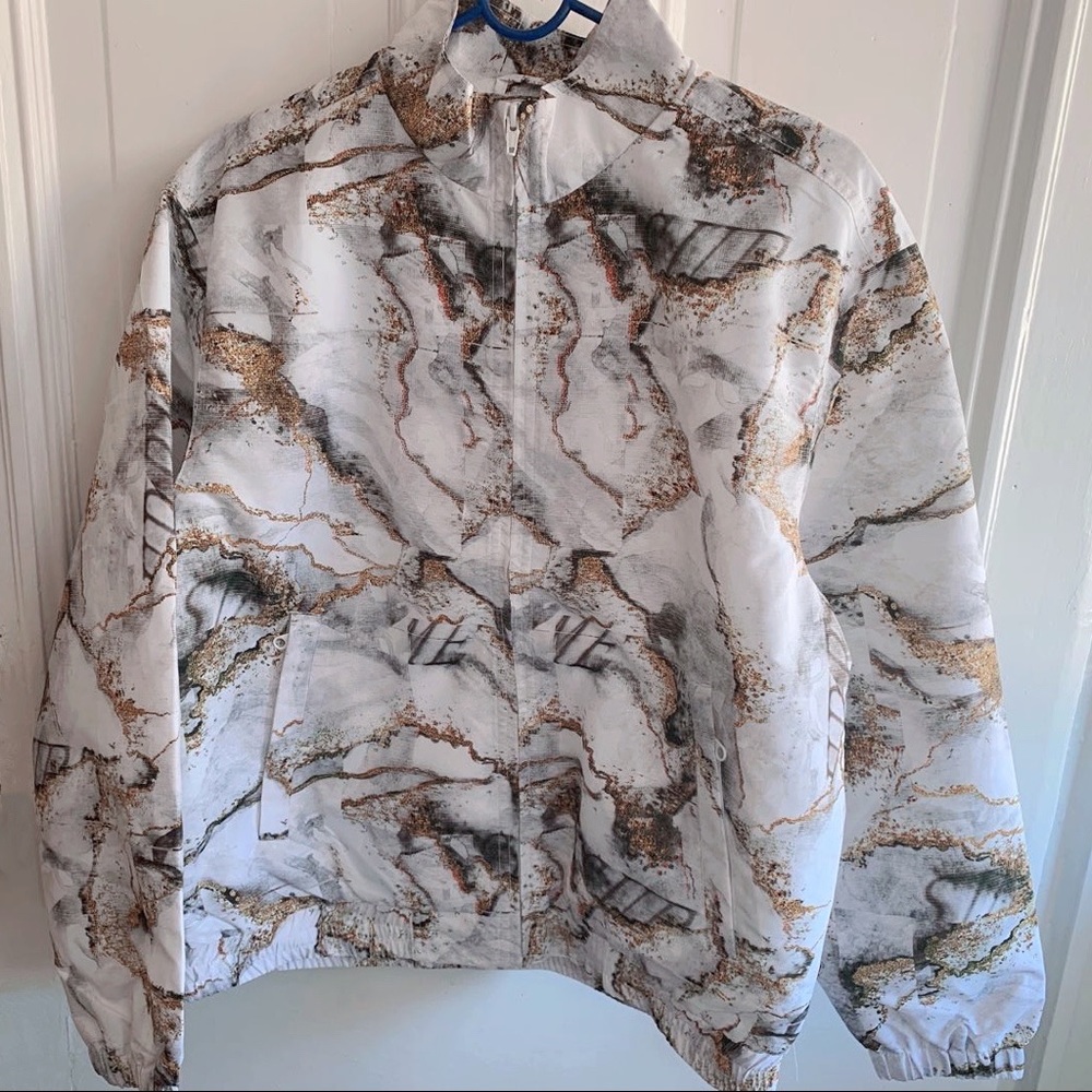 supreme FW20 track marble jacket